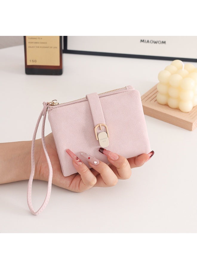 Prettyzys Elegant Compact Women’s Wallet with Zipper & Snap Closure - Image 4