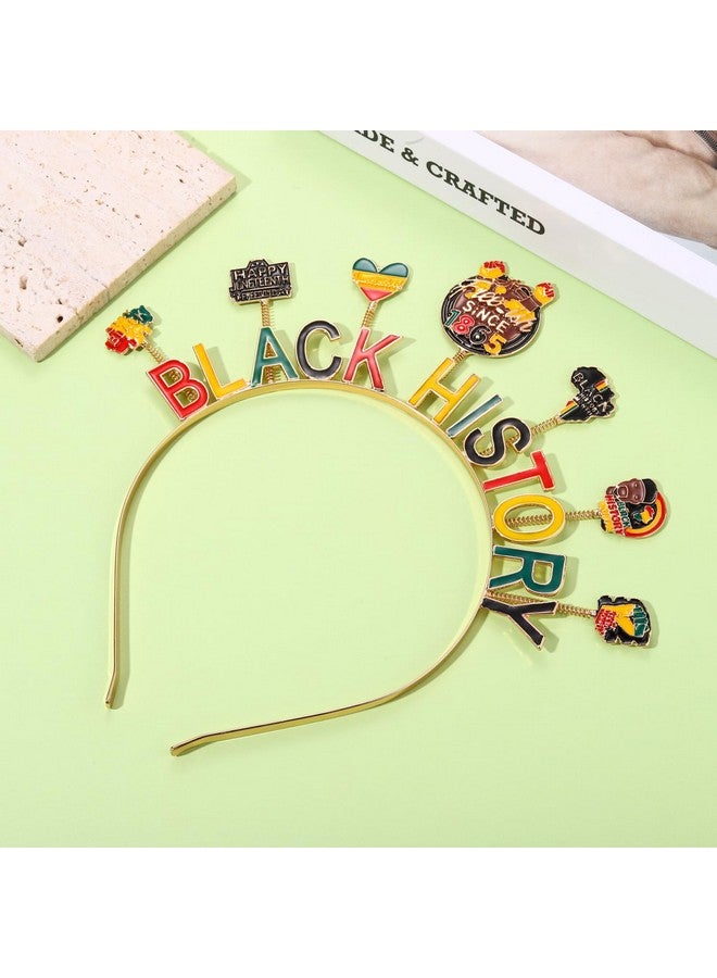 PHALIN African Headbands For Women Black History Juneteenth Headband Ethnic African Women Flag Independence Day Accessory - Image 2