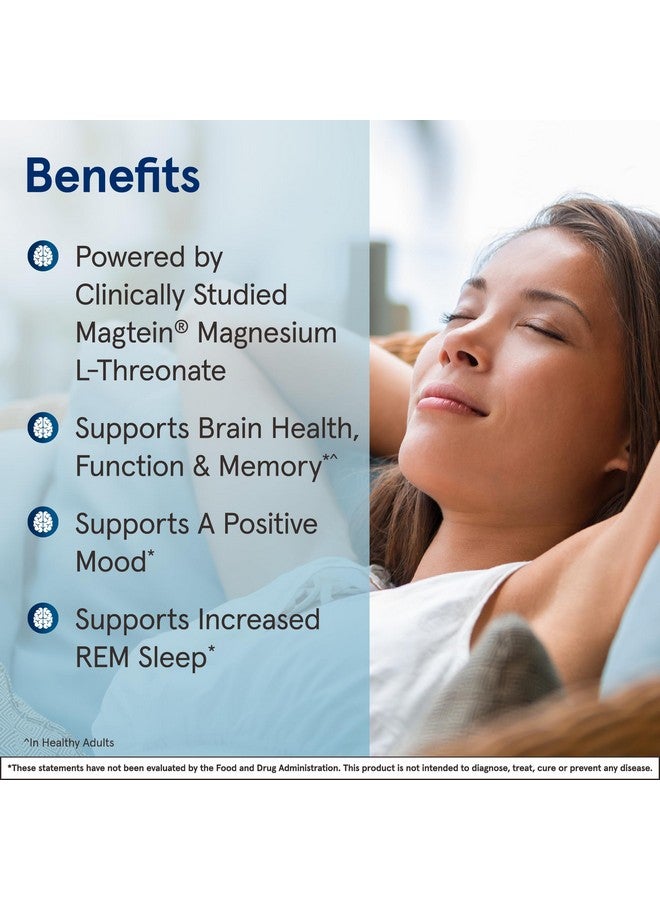 Jarrow Formulas Magnesium L-Threonate, MagMind Magtein Brain Supplements for Memory Support, 90 Veggie Capsules, Up to a 30 Day Supply - Image 4