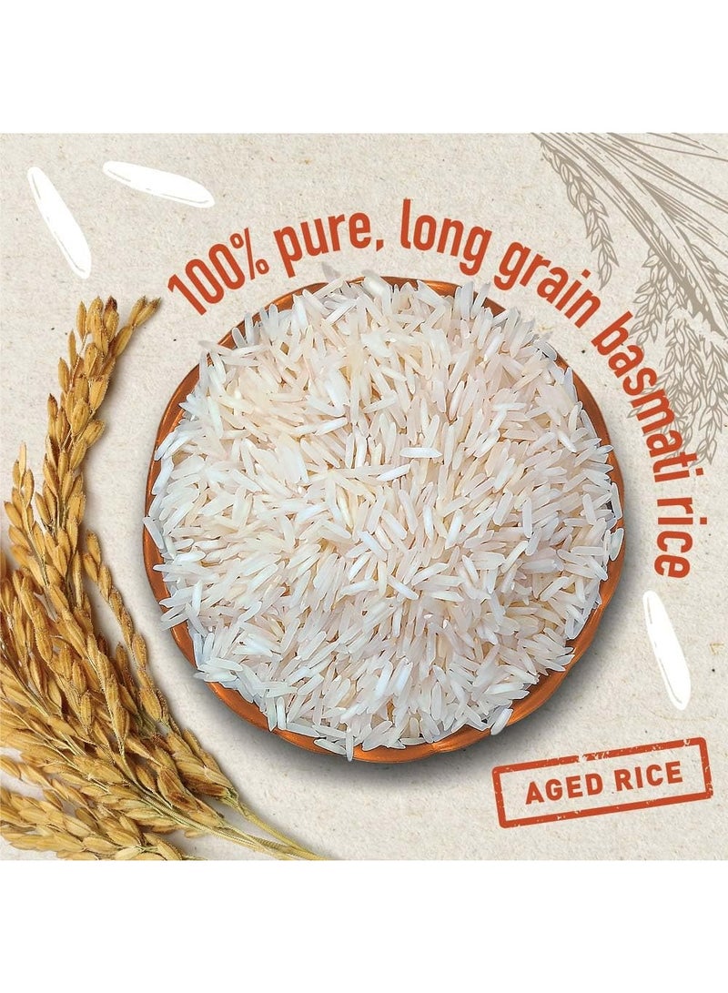 India Gate Flavourful & Fine Tibar Basmati Rice 5 Kg | Long & Slender Grains | Naturally Aged - Image 3