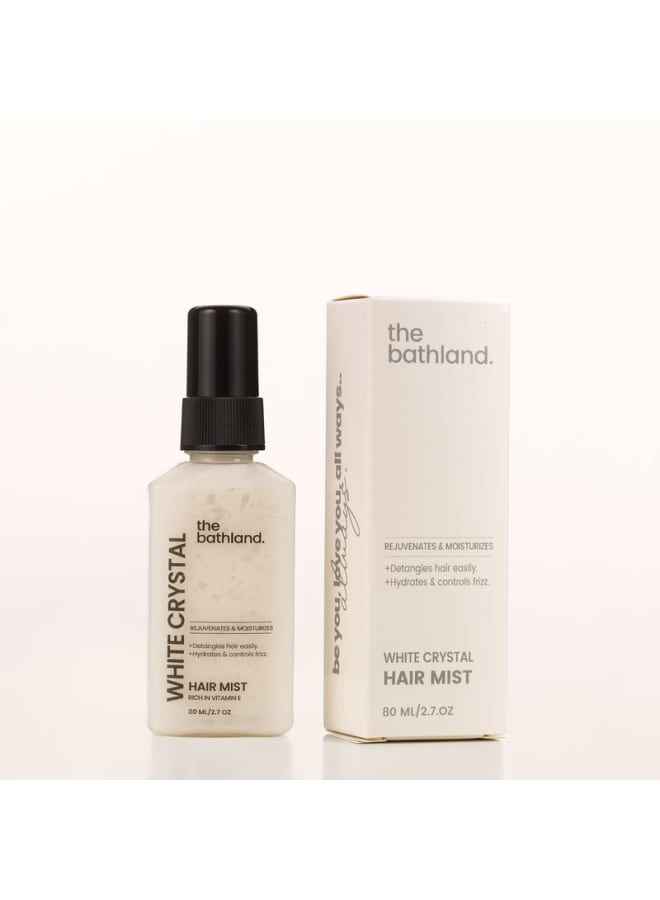 the bath land Thebathland Hair Mist white crystal -80 ml