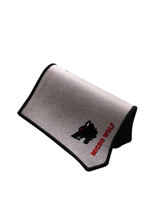 HUNTER وسادة ماوس مايكرو وولف هنتر سطح ألعاب دقيق (رمادي) - Image 3