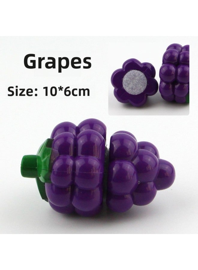 Vegetables In Bulk Cut Fruit Toys Children's Kitchen Cooking Toys Simulation Puzzle Play House Cut Play Toys-Color:Strawberry (thick) - Image 4