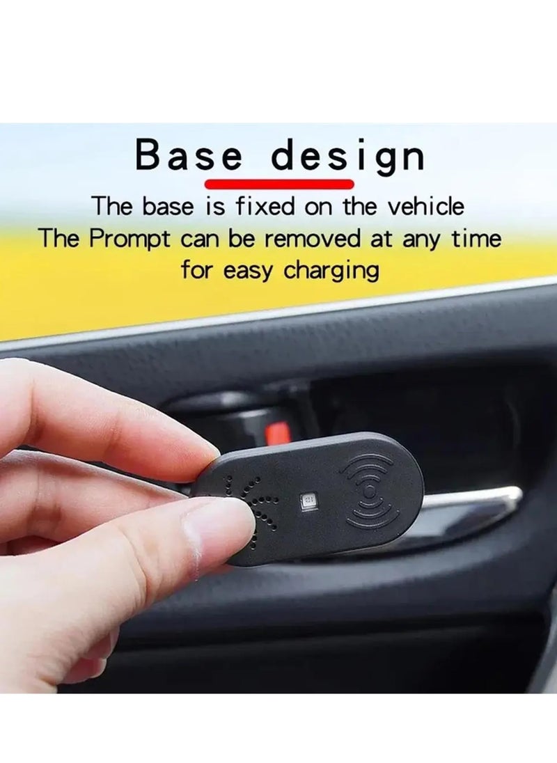 SYOSI - Techology Vehicle Signal Concealer Device Signal Concealer Device for Car Car Door Opening Reminder Automatic Door Voice Alarm LED Sensor Warning Light Door Anti Collision 2Pcs - Image 1