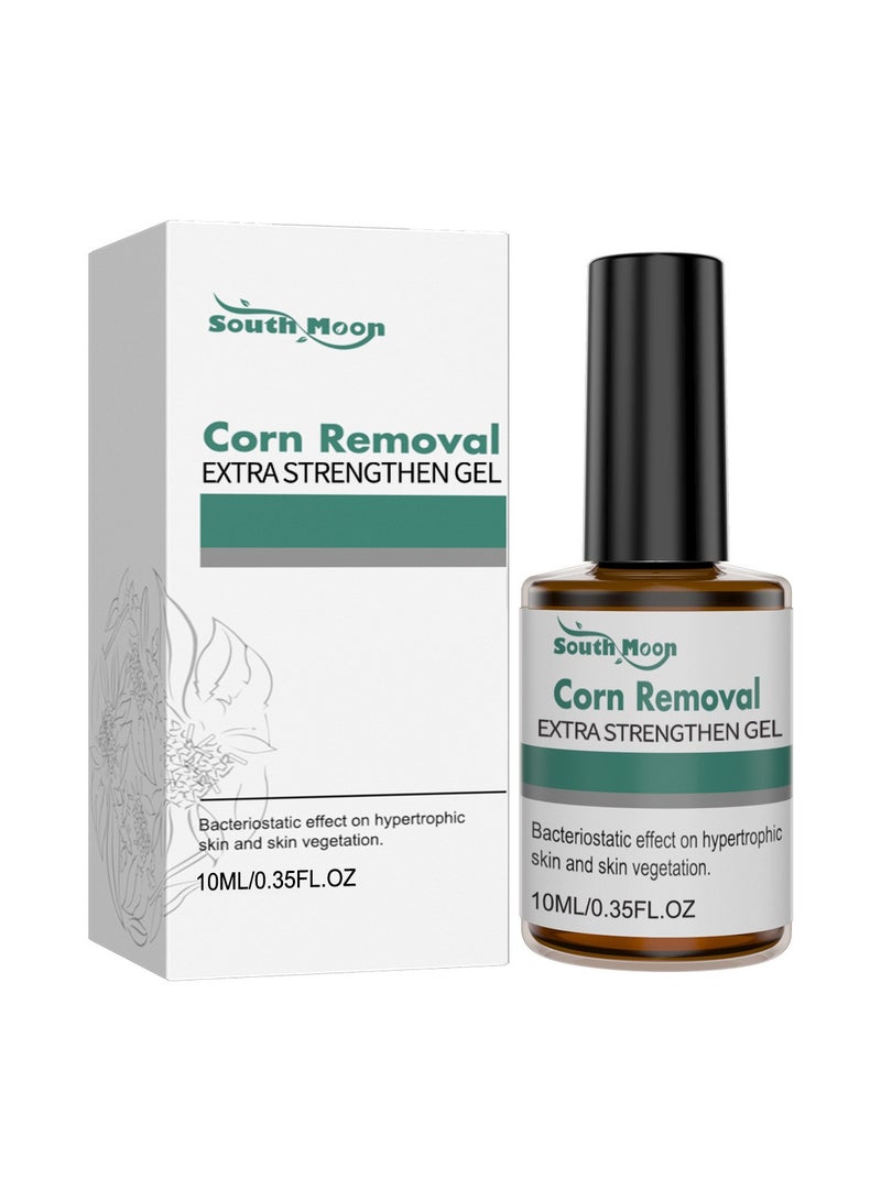ساوث مون إزالة الثآليل لليدين والقدمين، مزيل T-G لجلد الثؤلول، يزيل الثآليل بعمق، مزيل الثآليل يحتوي على مكونات طبيعية، سهل الاستخدام في المنزل 10 مل - Image 1