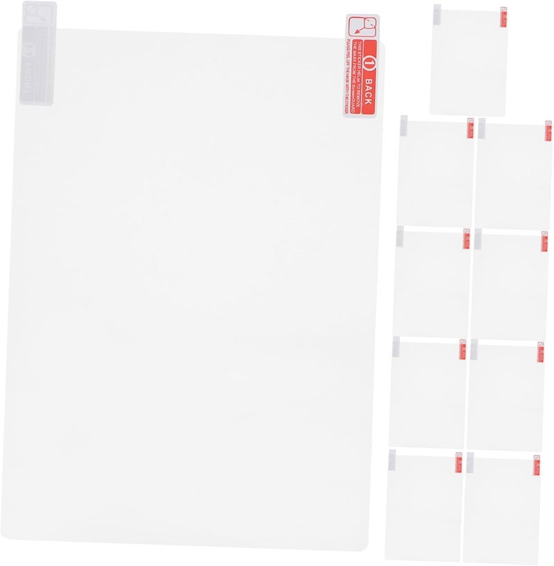 10pcs Screen Protector for E-reader High Definition Pet Film Protective Film for Display Easy to Apply No Bubbles Residue Protection - Image 1