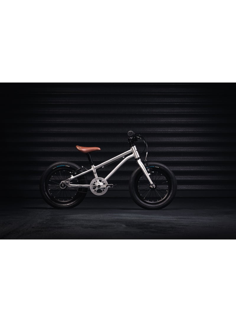 Early Rider Belter Kids' Bike, Brushed Aluminium Finish, 14-inch Wheels, Ultra-Lightweight Frame, Carbon Belt Drive - Image 3