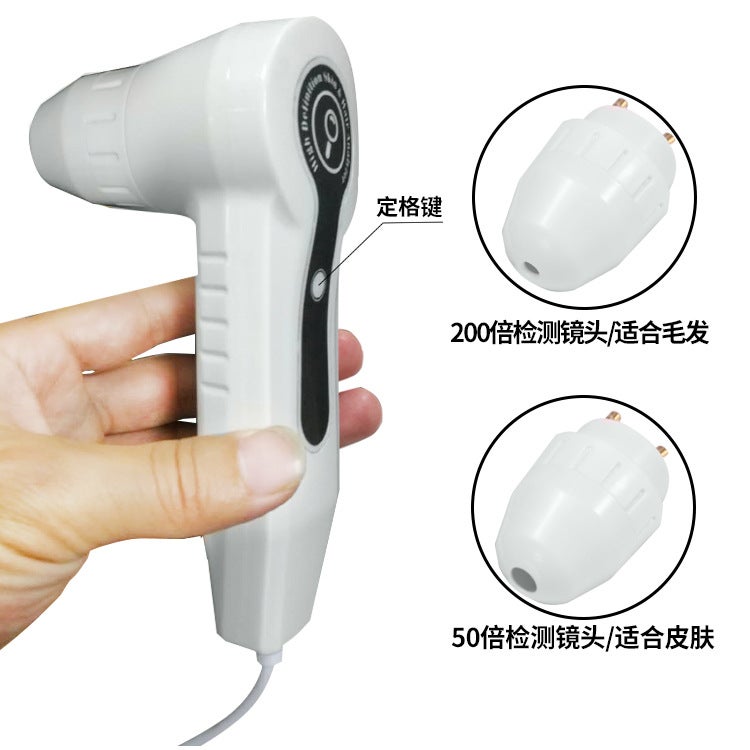 7Inch Skin Tester Scalp Hair Follicle Hair Detector Hair Analysis Instrument With Screen Beauty Salon All-In-One Machine - Image 4