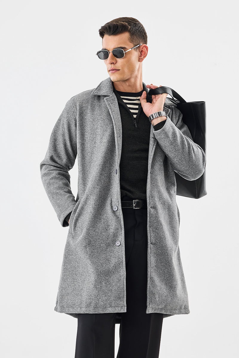 SNITCH Long Trench Coat - Image 1