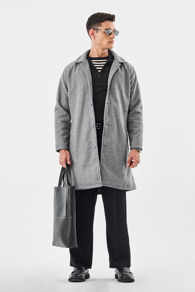 SNITCH Long Trench Coat - Image 2