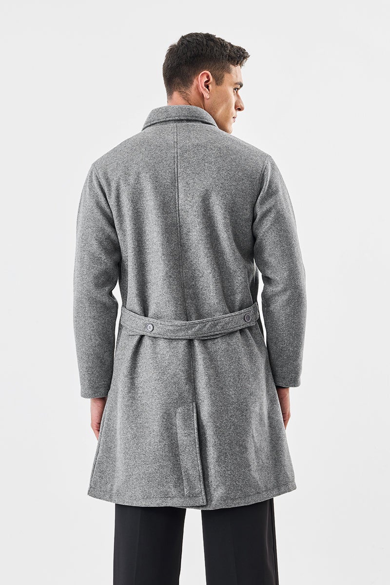 SNITCH Long Trench Coat - Image 5
