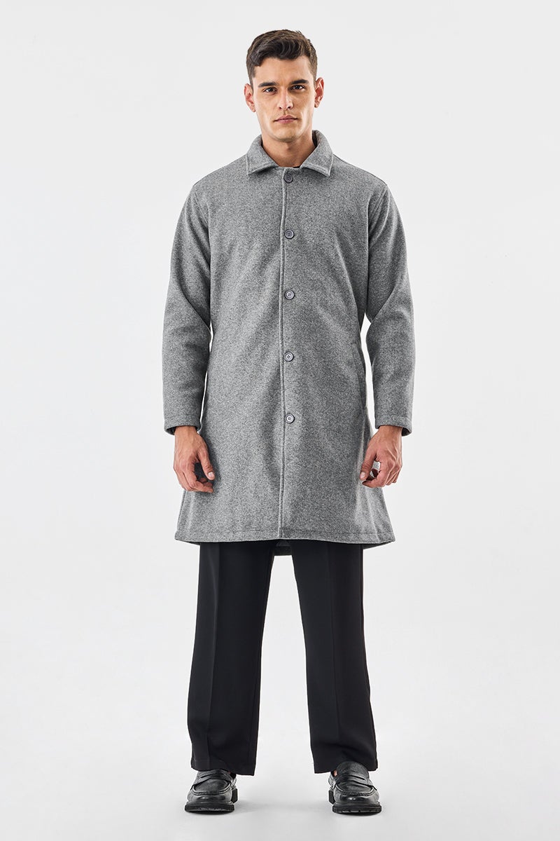 SNITCH Long Trench Coat - Image 4