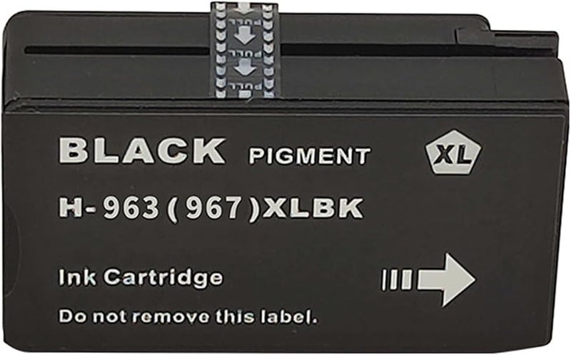 High Yield 963XL Multipack Black Ink Replacement For 9010 9012 9020 9022 Printers - Image 1