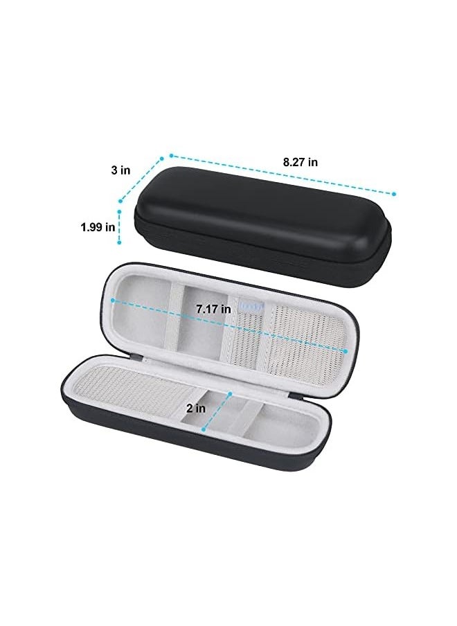 PROMASS Pencil Case Holder for Apple Pencil (USB-C), Apple Pencil 2nd/1st, iPad Pro Pen Pencil, Apple Pen Accessories, Samsung Stylus, USB Cable, Earphone Hard Protective Carrying Case Bag, Black  - Image 4