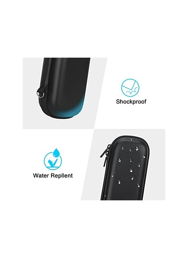 PROMASS Pencil Case Holder for Apple Pencil (USB-C), Apple Pencil 2nd/1st, iPad Pro Pen Pencil, Apple Pen Accessories, Samsung Stylus, USB Cable, Earphone Hard Protective Carrying Case Bag, Black  - Image 5