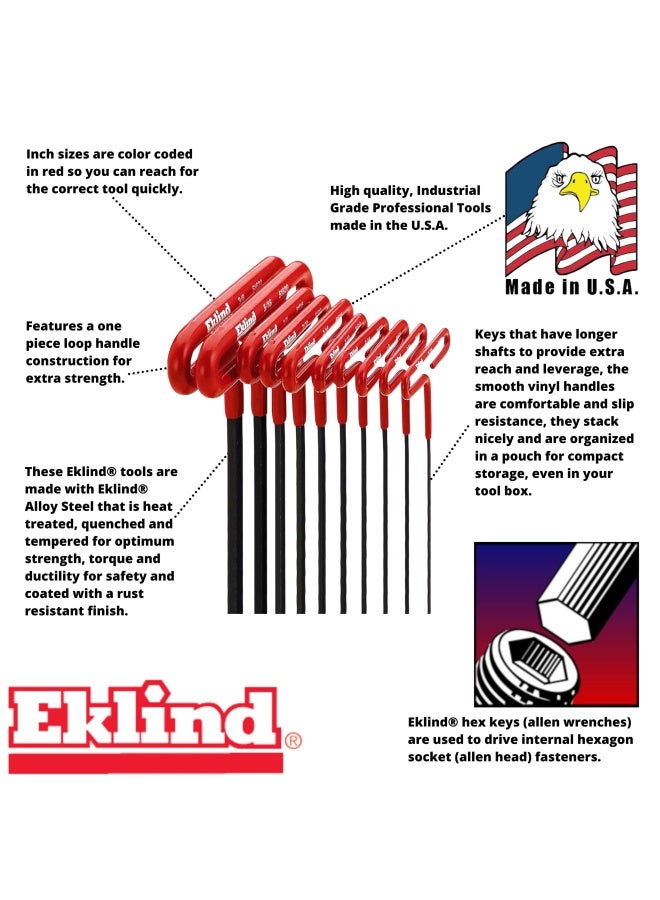 Eklind 51920 5 16 Inch Cushion Grip Hex T-Handle T-Key Allen Wrench - Image 2