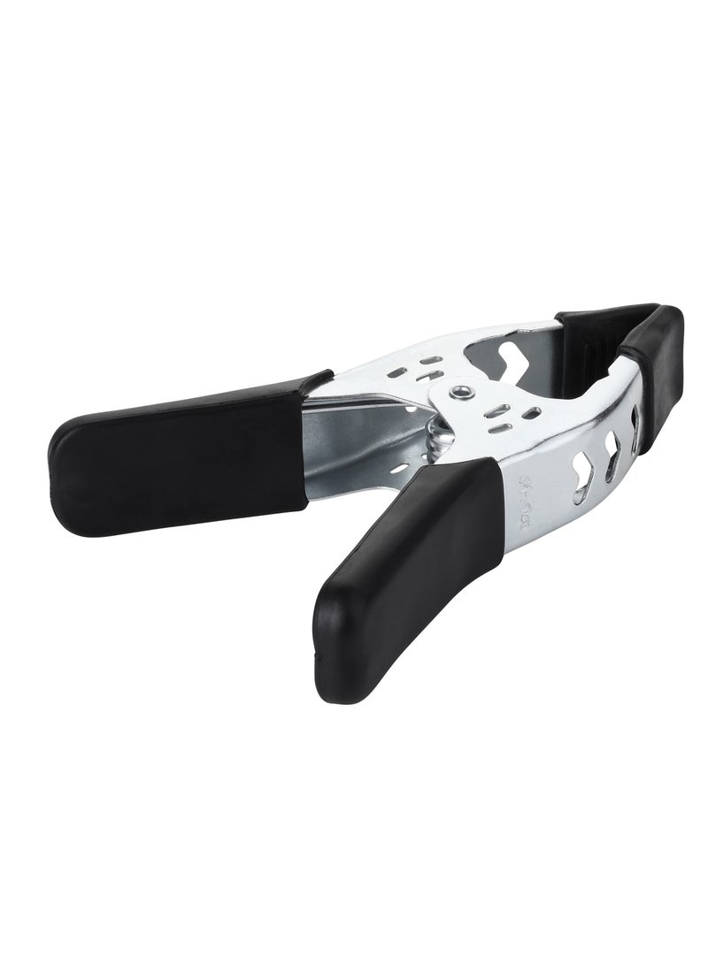 SOLARAE Spring Clamps, 6" inch Spring Clamp Large Super Heavy Duty Spring Metal, Heavy Duty Clamps, Heavy Duty Clasp, Spring Metal Clamps, Heavy Duty Clips Clamp, Hand Clamps-Black, 2 Pack - Image 1