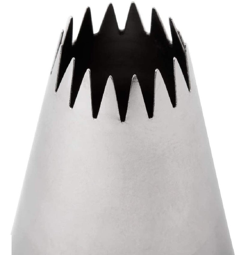 Ateco  867  French Star Pastry Tip 56 Opening Diameter Stainless Steel