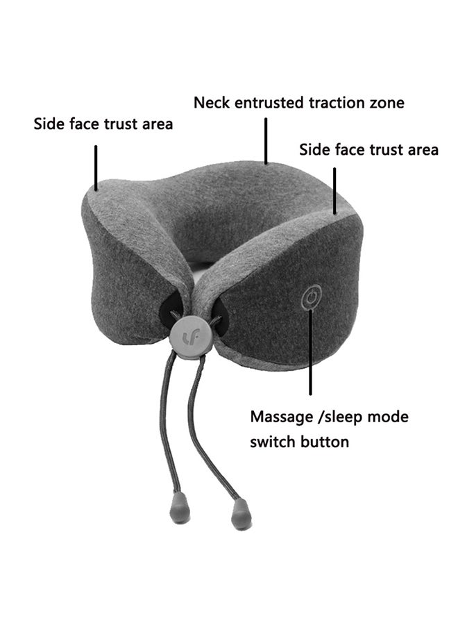 Xiaomi U-Shape Neck Massage Pillow polyester Grey - Image 2
