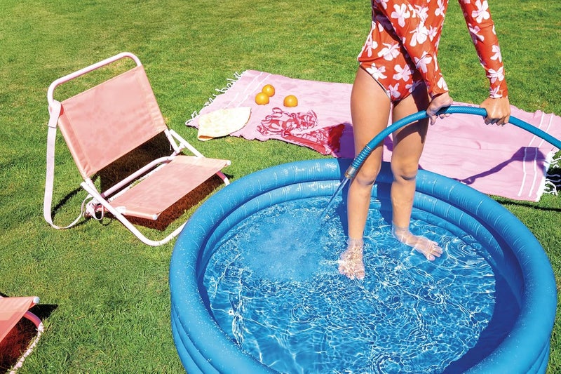 Intex Crystal Blue Inflatable Pool, 45 x 10 inches 114x25cm - Image 2