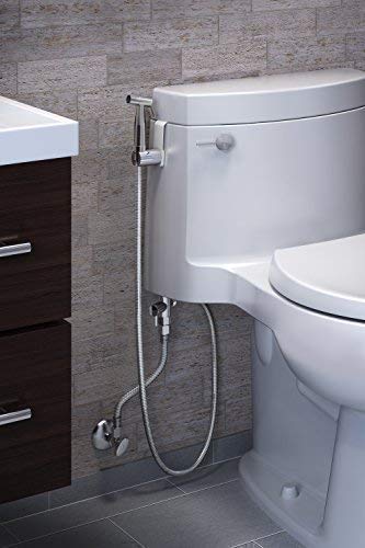 Brondell CSL-40 CleanSpa Luxury Hand Held Bidet Shattaf Sprayer, Silver - Image 4