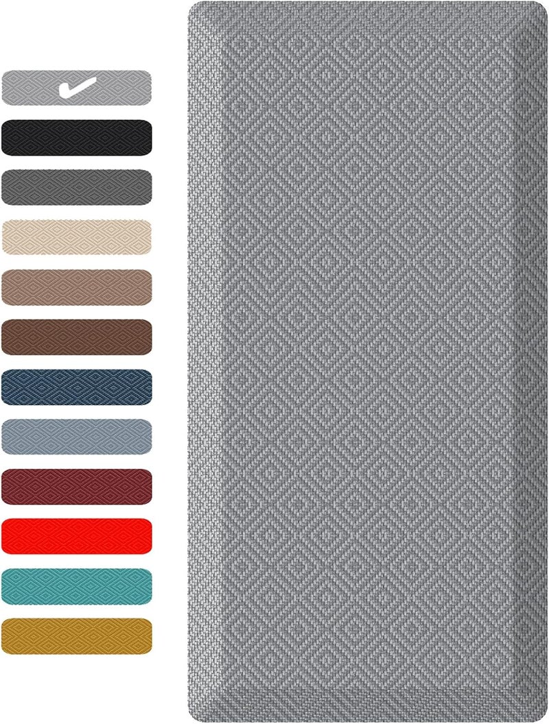 Ophanie Kitchen Mats for Floor,3/4 inch Thick,20x39 Anti Fatigue Cushioned Mat with 99+ Pairs of Anti-Slip Bottom Ridges,Kitchen Rugs,Waterproof,Comfort Ergonomic Standing Mat for Office,Home,Sink - Image 1