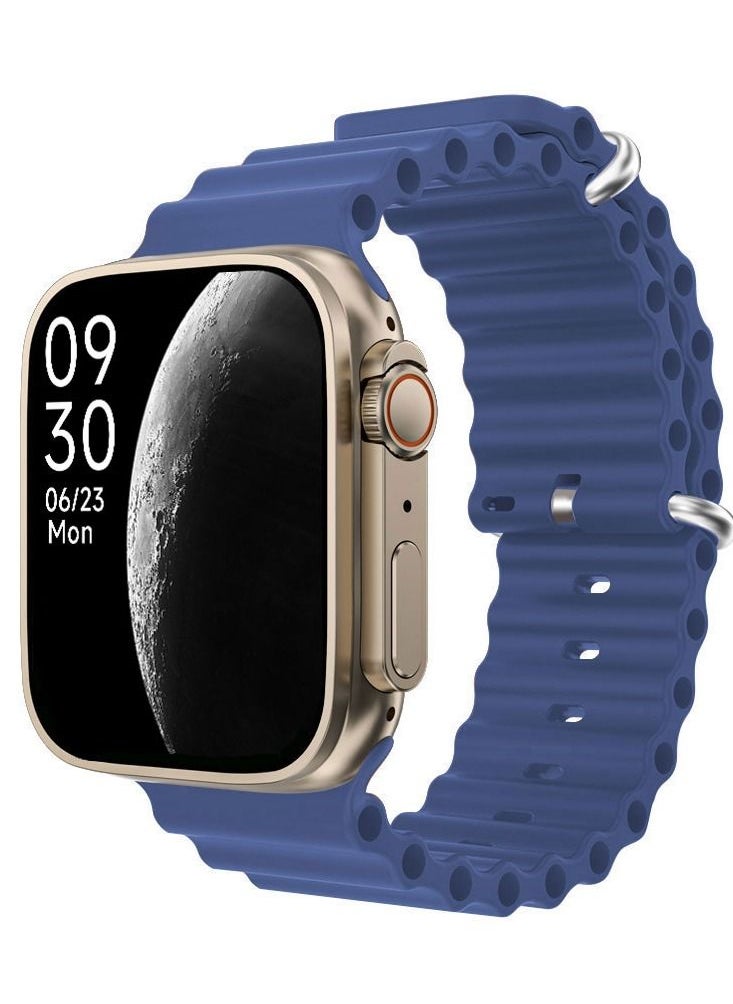 SAB - S900 Ultra Smart Watch with Full Touch HD Screen 2.08" 49mm NFC Support Magnetic Charging Bluetooth Calling Health & Fitness Tracker Heart Rate Sensor GPS Music Playback Android & iOS Support - Image 1