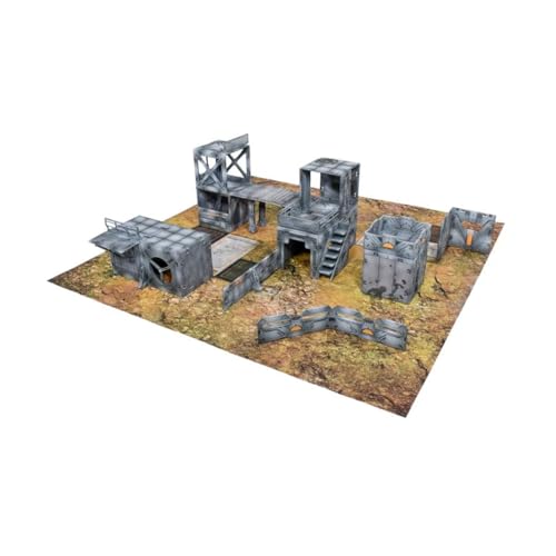 mantic Games Halo Flashpoint Deluxe Buildable 3D Terrain Set - Image 1