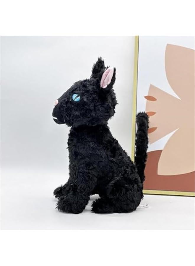 11.8 inches Coralines Cat Plush Toy, The Cat Monster Stuffed Animal Pillow Doll, Black Cat Plushes Gift for Fans Boys and Girls  - Image 5