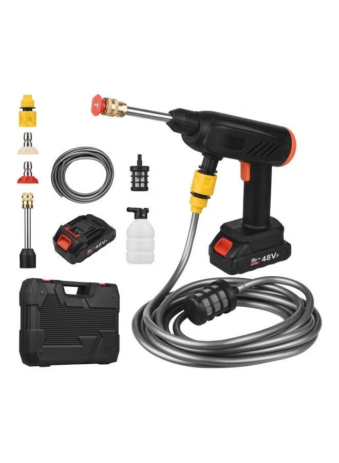 24V Cordless Pressure Washer Multicolour 36.50x10.50x28.50cm - Image 1