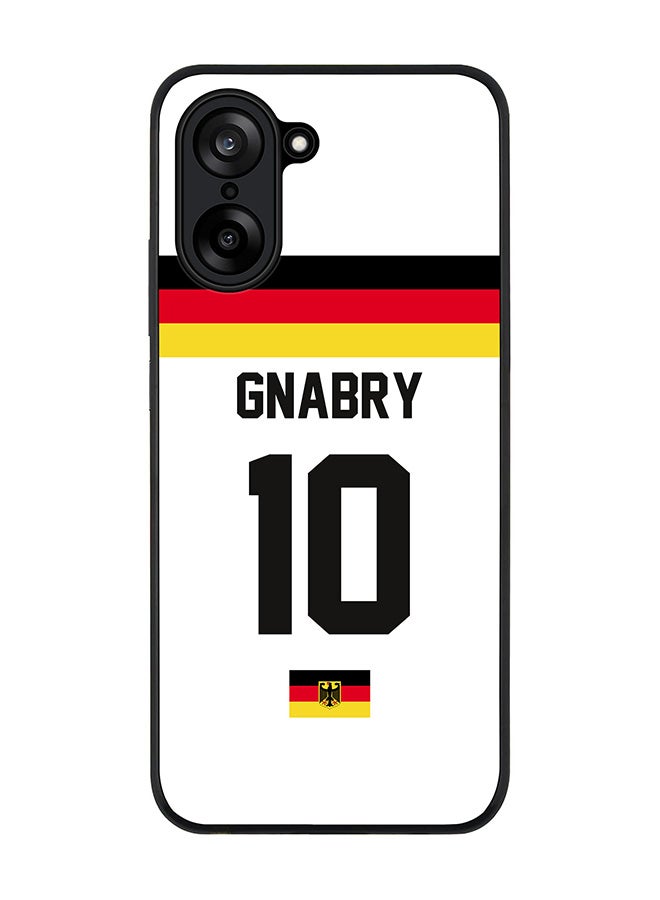 For OnePlus Nord CE5 / Ace 5 Racing Case,Slim fit Camera Protection, Shockproof Thin Phone cover  - Football - Germany,  Gnabry