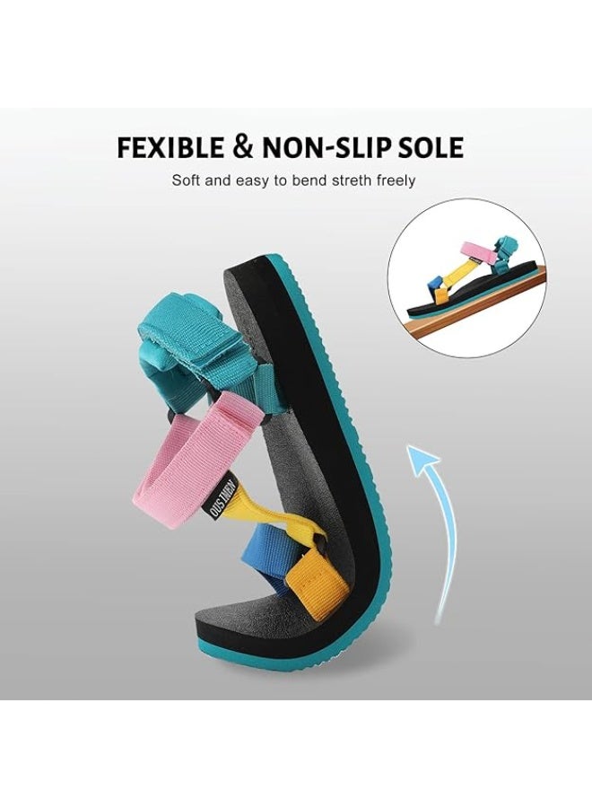 Women's Sport Sandals Hiking Sandals with Arch Support Yoga Mat Insole Outdoor Light Weight Casual Sport Sandal - Image 5