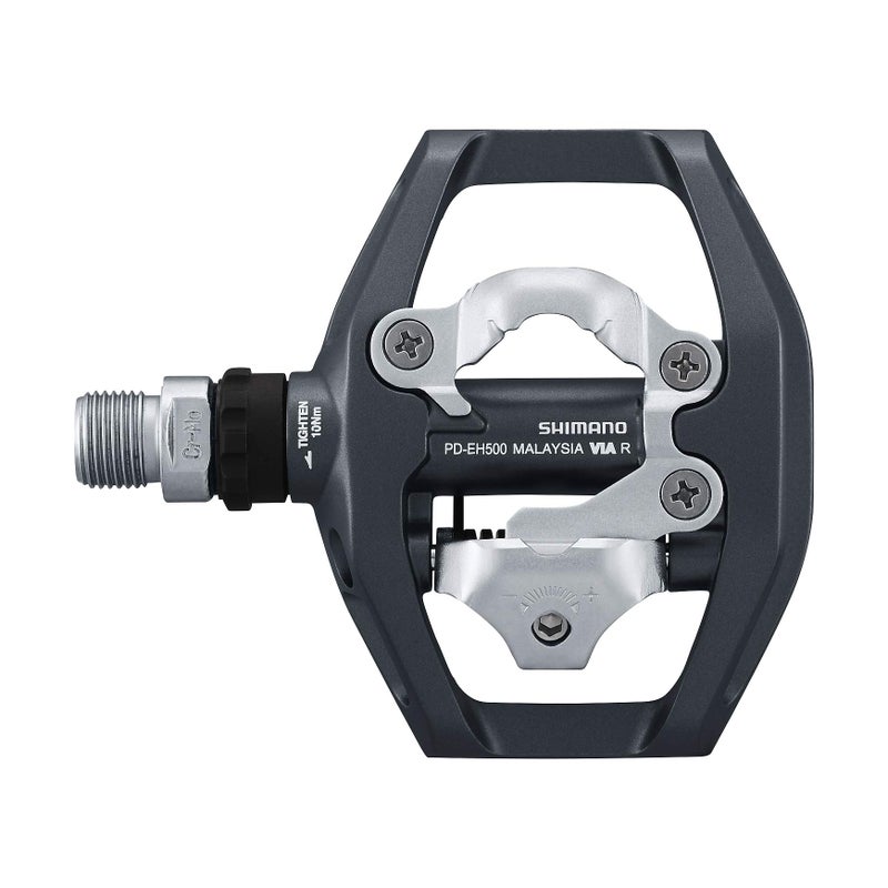 SHIMANO قطع دراجات شيمانو للجنسين PDEH500، قياسي، 9/16 بوصة - Image 4