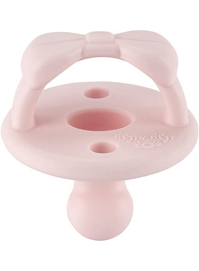 Itzy Ritzy لهاية إيتزي ريتزي سويت سوذير السيليكونية القابلة للطي مع مقبض وفتحتين هوائيتين لزيادة الأمان - Image 2