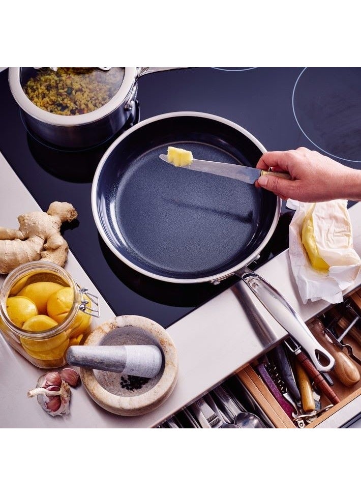 Greenpan Premiere Thermolon Ceramic Non-stick 30CM Pan  - Image 4