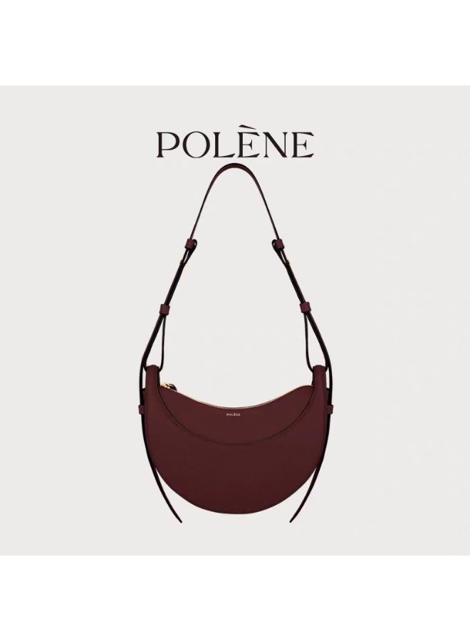 POLENE Polène Vintage Leather Handbag / Shoulder and Crossbody Bag - Image 1