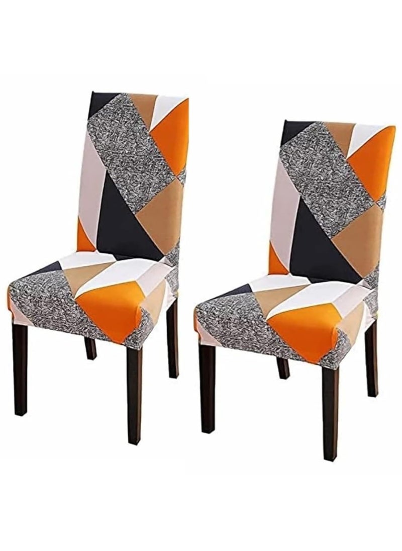 Cloud Search Cloud Search Polyester Dinning Table Chair Cover Stretchable Dining Table Cover Removable Washable Chair Cover Seat Protector Slipcover  - Image 1