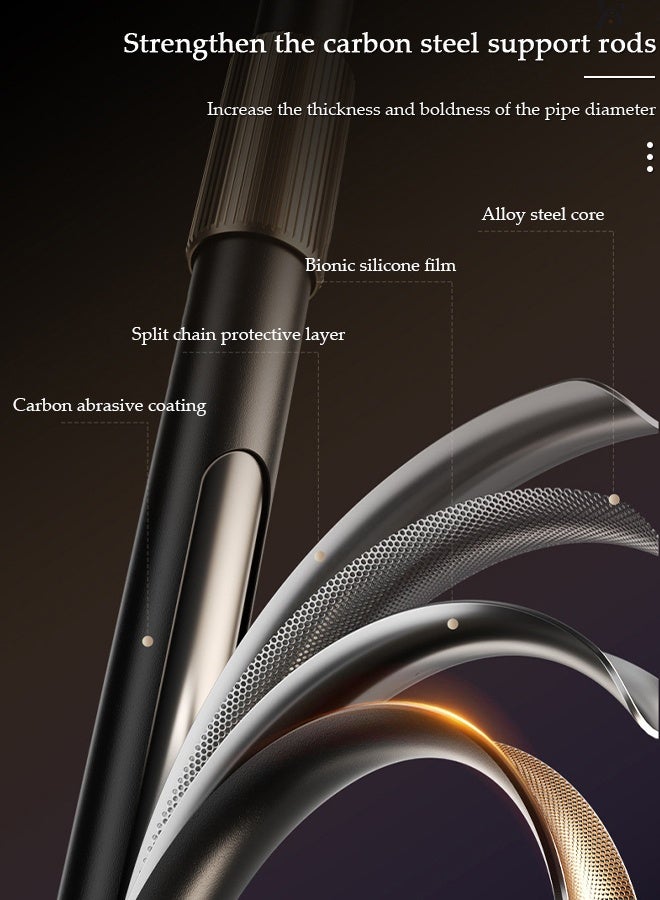 DUNISO Projector Stand for Floor, 360° Swivel Sofa Against Wall Hidden Stand, 55-103cm Height Adjustable, Mini Ceiling Wall Mount Projector Mount Bracket for Home Office Video Vlog DVR - Image 5