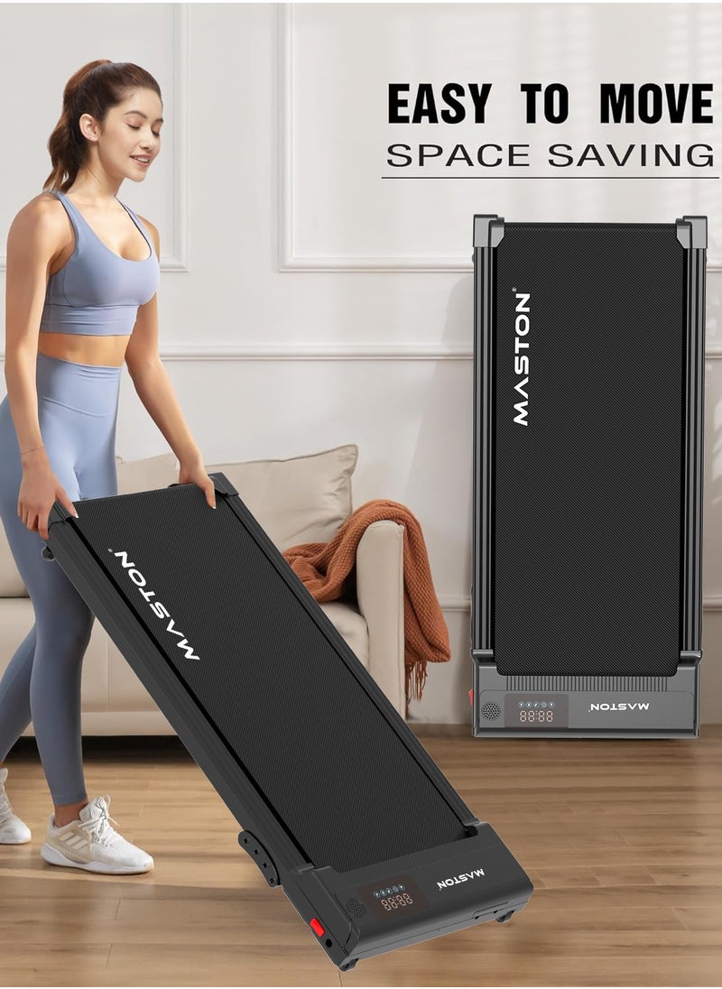 Walking Pad Under Desk Treadmill, Portable Treadmills Motorized Running Machine For Home, 1-6Km/H Maximum Load 120Kg