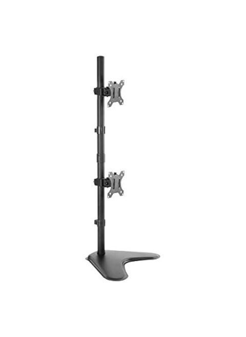 Dual Monitor Stand 2 Monitor Vertical Stand Stake Stand Up Down Stand Upright Top Bottom Stand LDT12-T02V 13-32" BY LIBERTY HOUSE