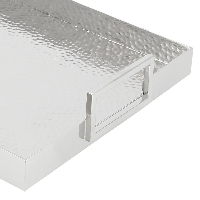 دلتي صينية تقديم مستطيلة مطلية نيكل 48*31*6.5 سم - Image 4