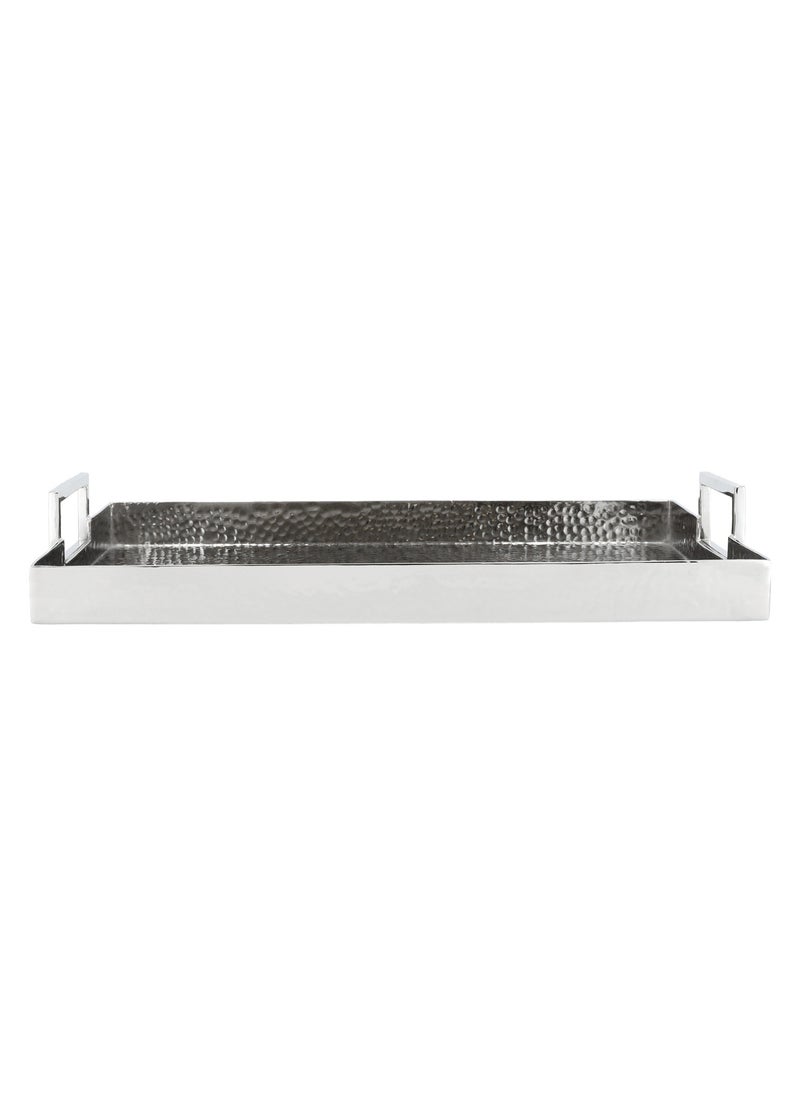 Dallaty Rectangular Serving Tray Nickel Plated 48*31*6.5 cm  - Image 2