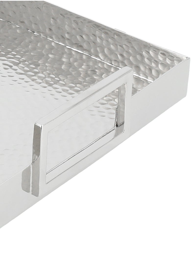 Dallaty Rectangular Serving Tray Nickel Plated 48*31*6.5 cm  - Image 3
