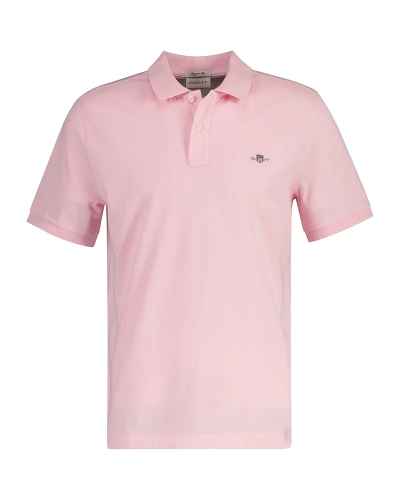 GANT  Gant Regular Fit Shield Short Sleeve Piqué Polo for Men | Best Price UAE