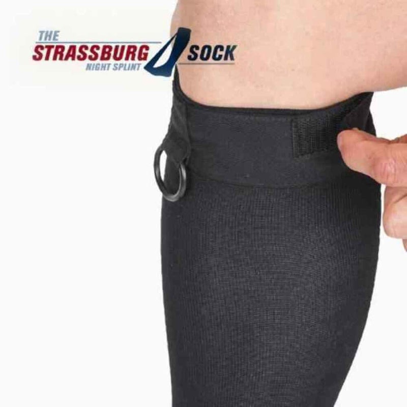 The Strassburg Sock Strassburg Sock White Regular Size (fits calf size up to 16in around) - Image 4