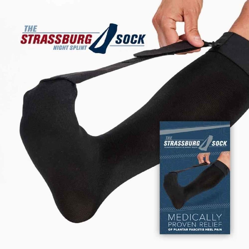The Strassburg Sock Strassburg Sock White Regular Size (fits calf size up to 16in around) - Image 5