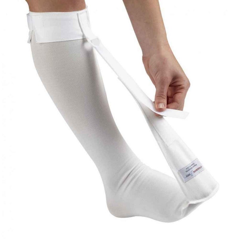 The Strassburg Sock Strassburg Sock White Regular Size (fits calf size up to 16in around) - Image 2