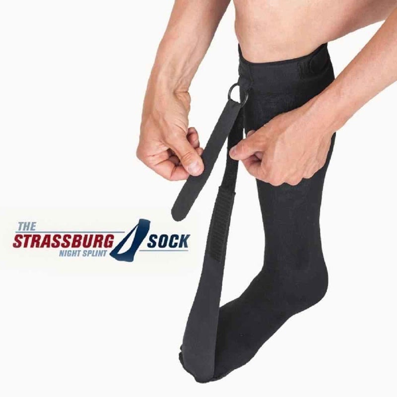 The Strassburg Sock Strassburg Sock White Regular Size (fits calf size up to 16in around) - Image 3