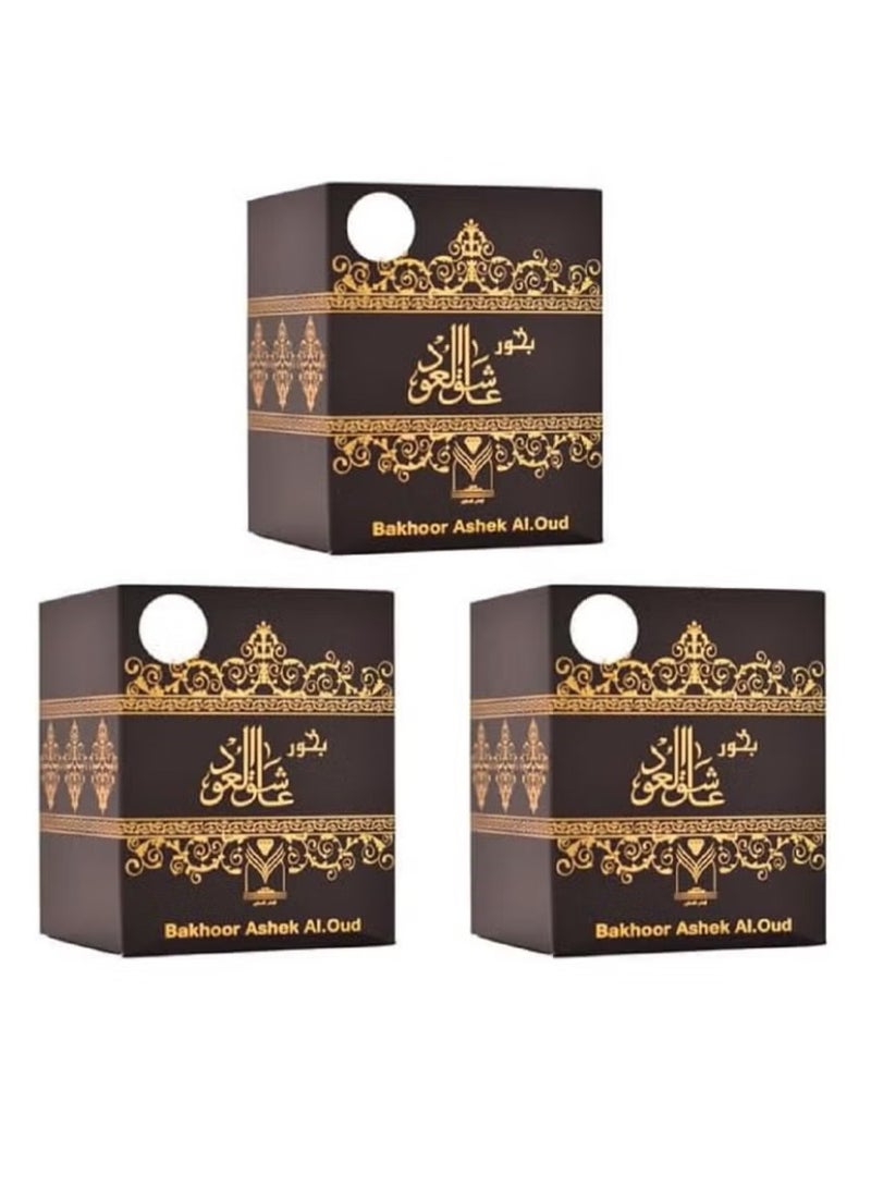 الماس بخور عاشق العود 30جم*3قطع