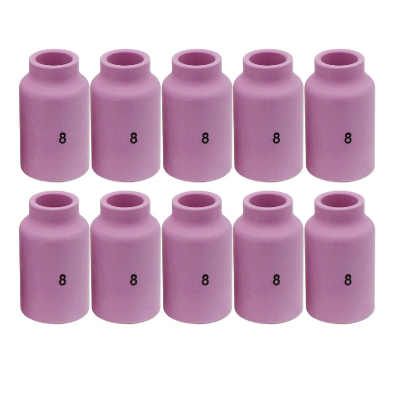 GZTIGWELD TIG Alumina Nozzles Ceramic Shield Cup 54N148 12 For DB PTA SR WP 17 18 26 TIG Welding Torch 10pk 54N148 - Image 3